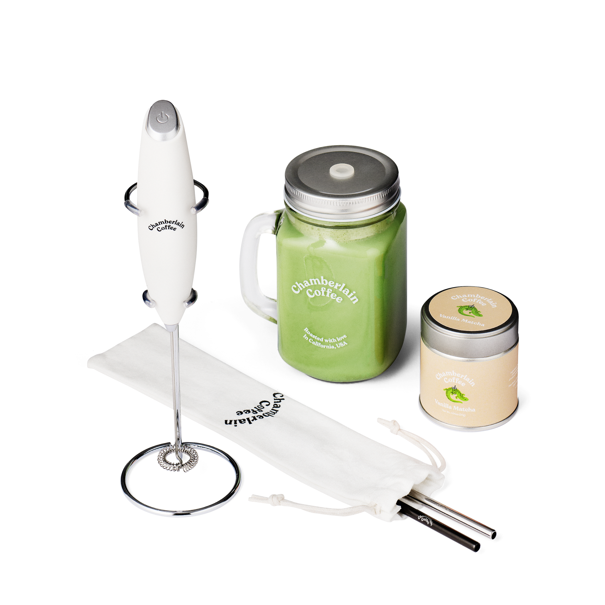 Ceremonial Matcha Green Tea Powder Starter Pack