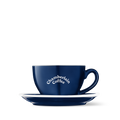 Navy Cup & Saucer